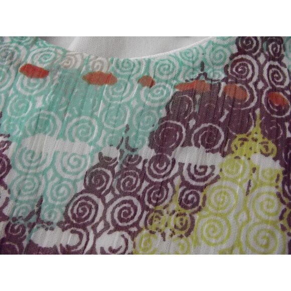 American Rag Dress Womens Size Medium pullover v-neck lightweight cap sleeve - Picture 8 of 13